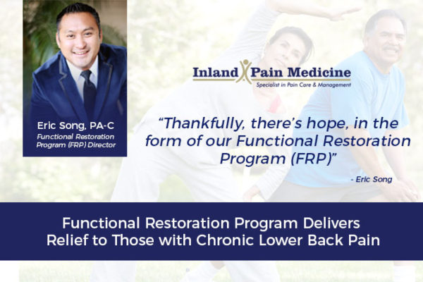 Functional Restoration Program Delivers Relief to Those with Chronic Lower Back Pain